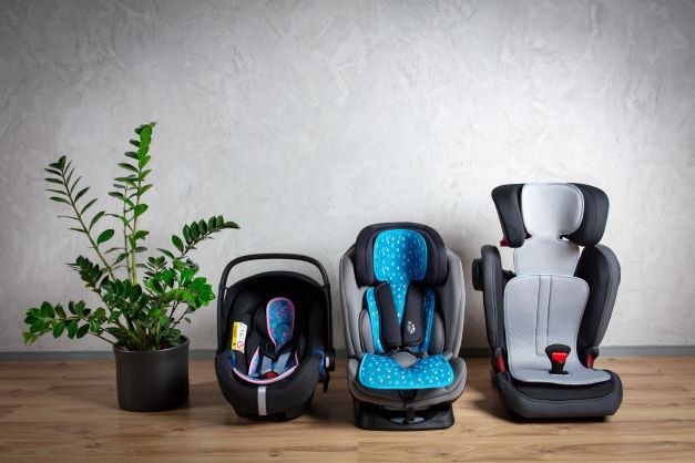 Prodyšná podložka do autosedačky Breeze sk. 1 Ice Grey