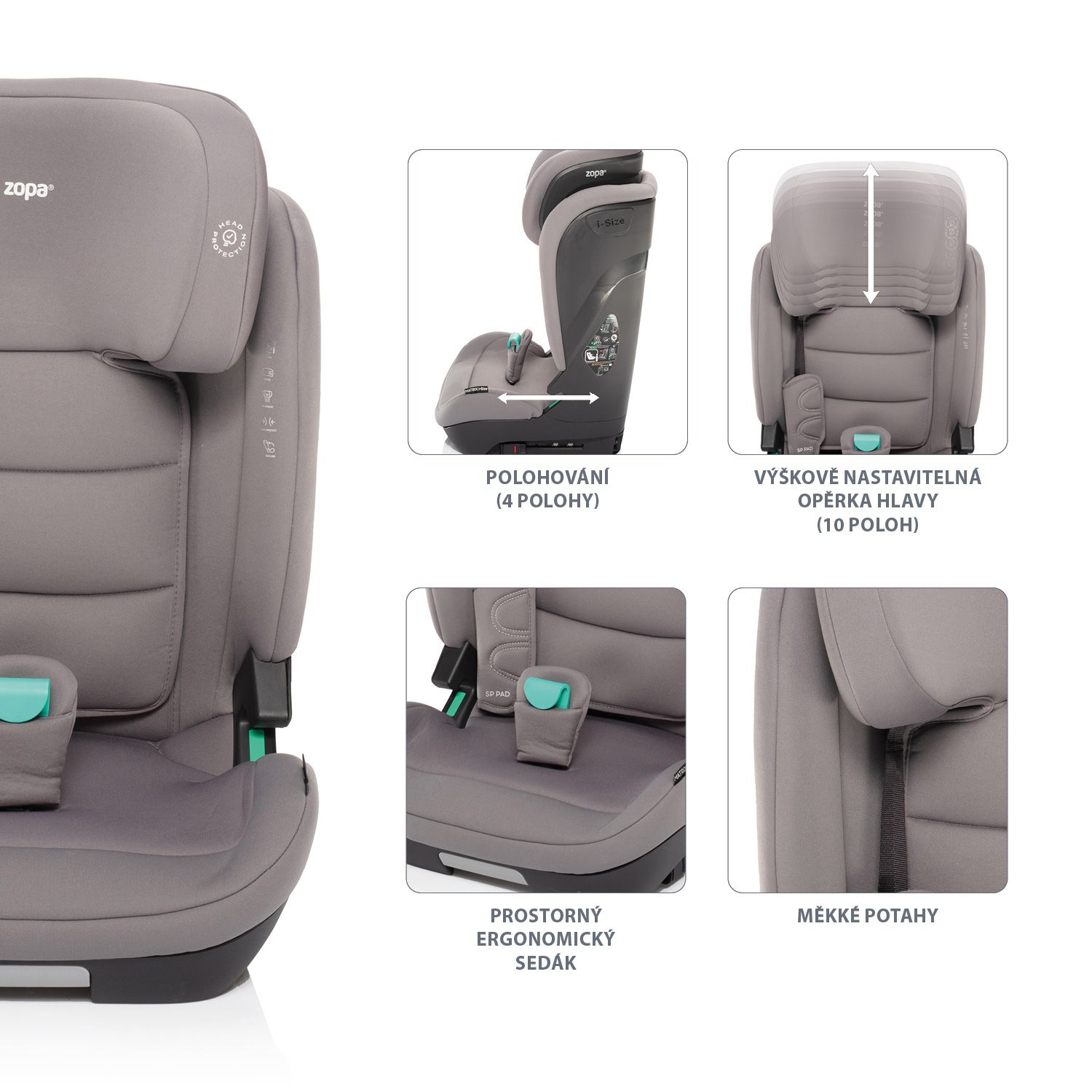 Zopa Matrix i-Size Aquatic Green
