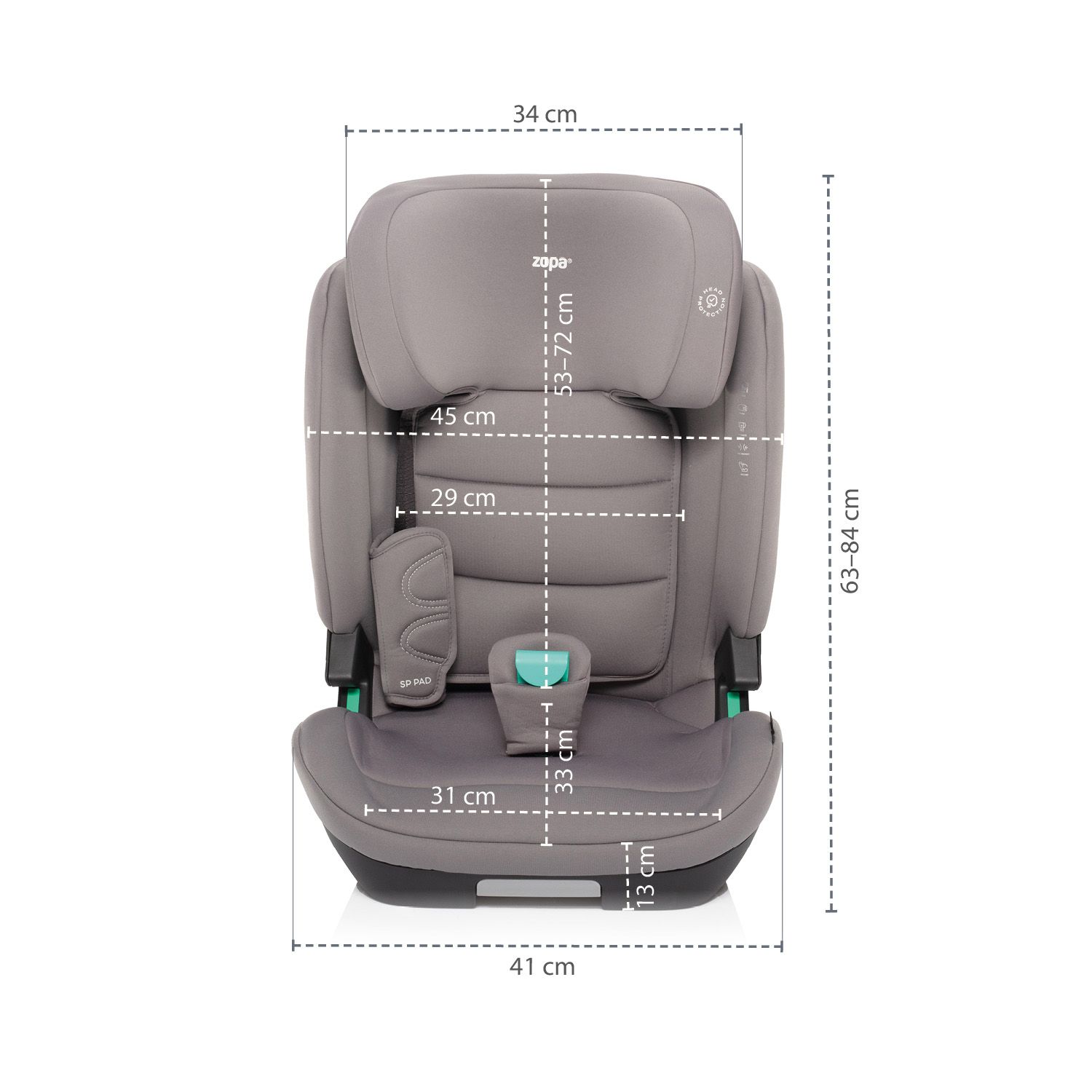 Zopa Matrix i-Size Aquatic Green