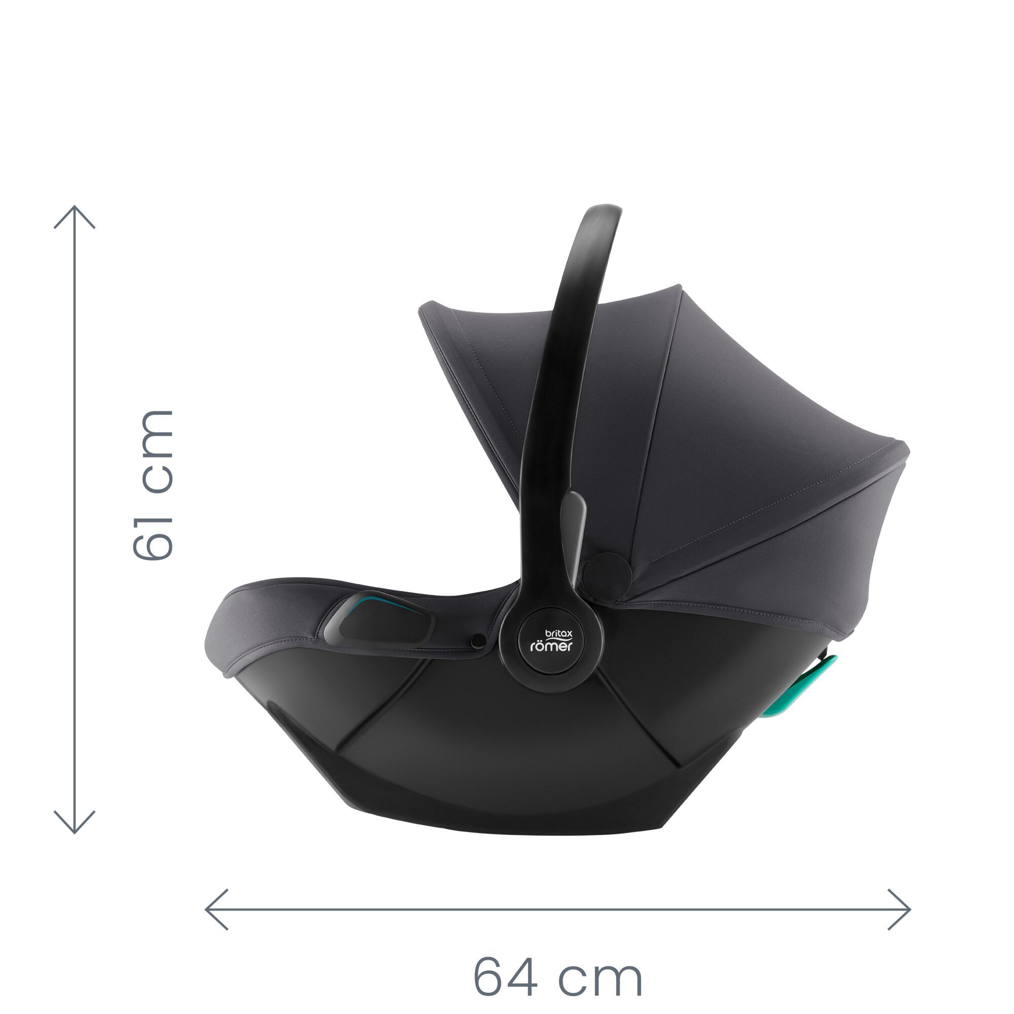 BRITAX RÖMER Baby-Safe Core + Baby-Safe Core Base, Frost Grey