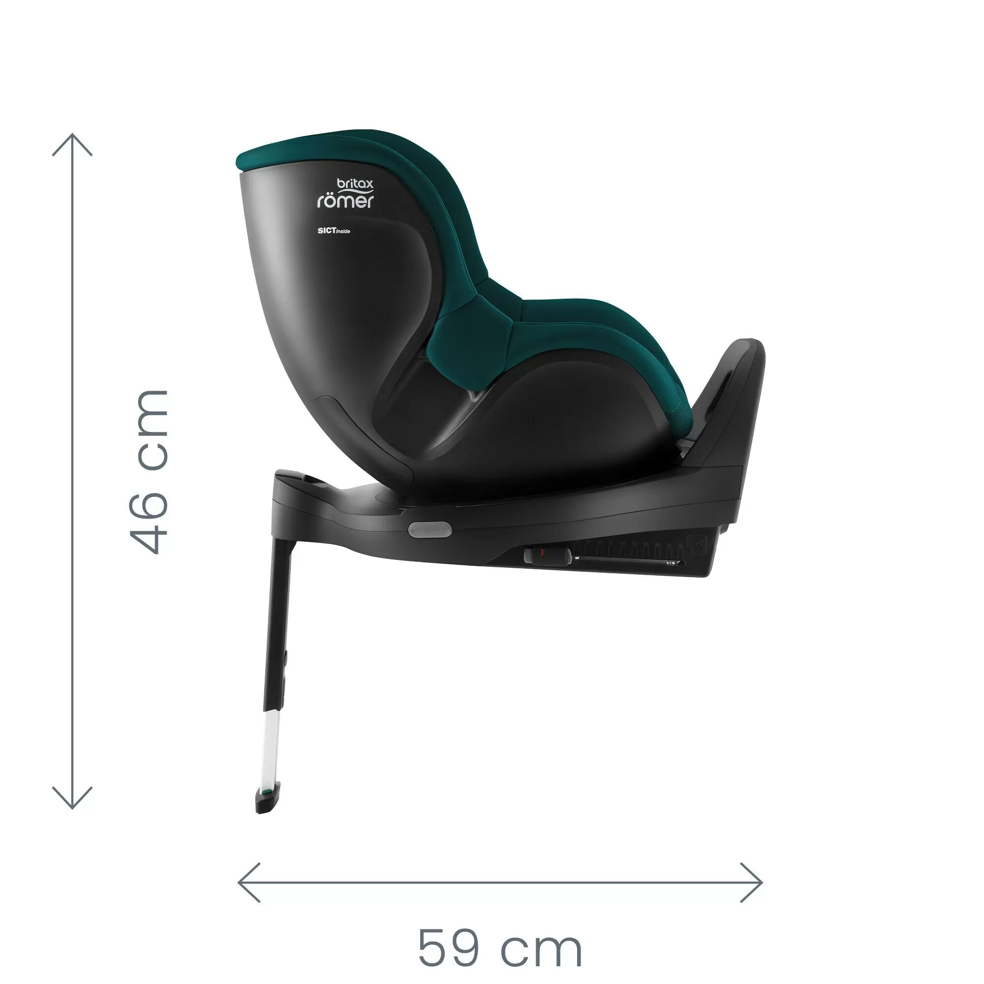BRITAX RÖMER Dualfix PRO M , Jade Green
