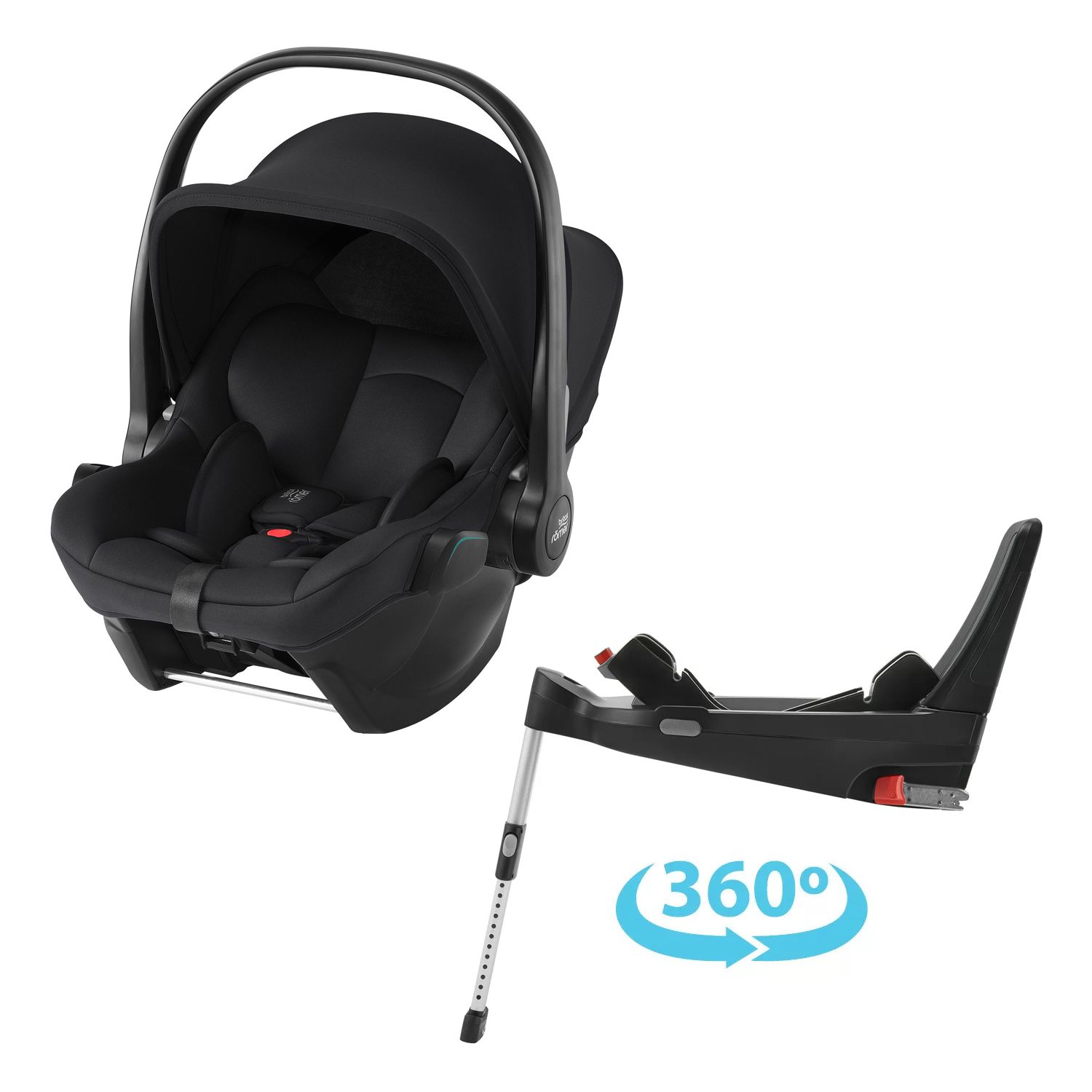 BRITAX RÖMER Baby-Safe Core + Flex Base 5Z, Space Black