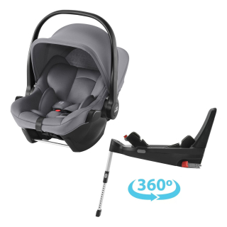 BRITAX RÖMER Baby-Safe Core + Flex Base 5Z, Frost Grey